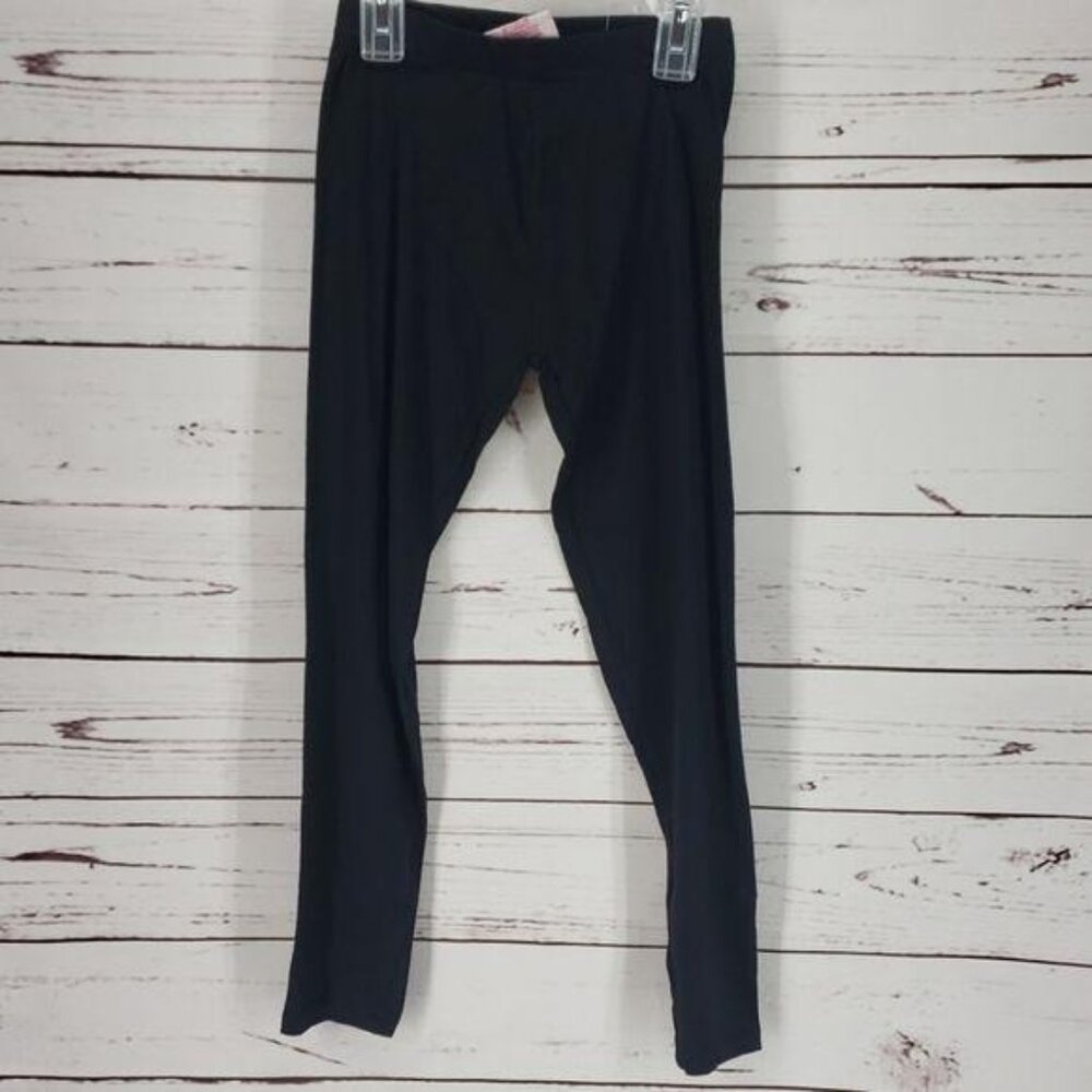 Real Love‎ Black Fitted girls tights Leggings Size 14/16